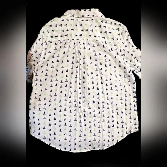 Style & Co, Size Petite XL, White Button-Down Graphic Longsleeve - Picture 8 of 15